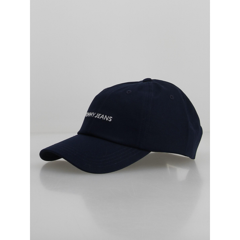 Casquette linear logo bleu marine femme - Tommy Jeans