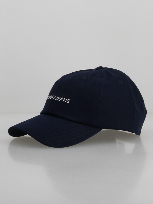 Casquette linear logo bleu marine femme - Tommy Jeans