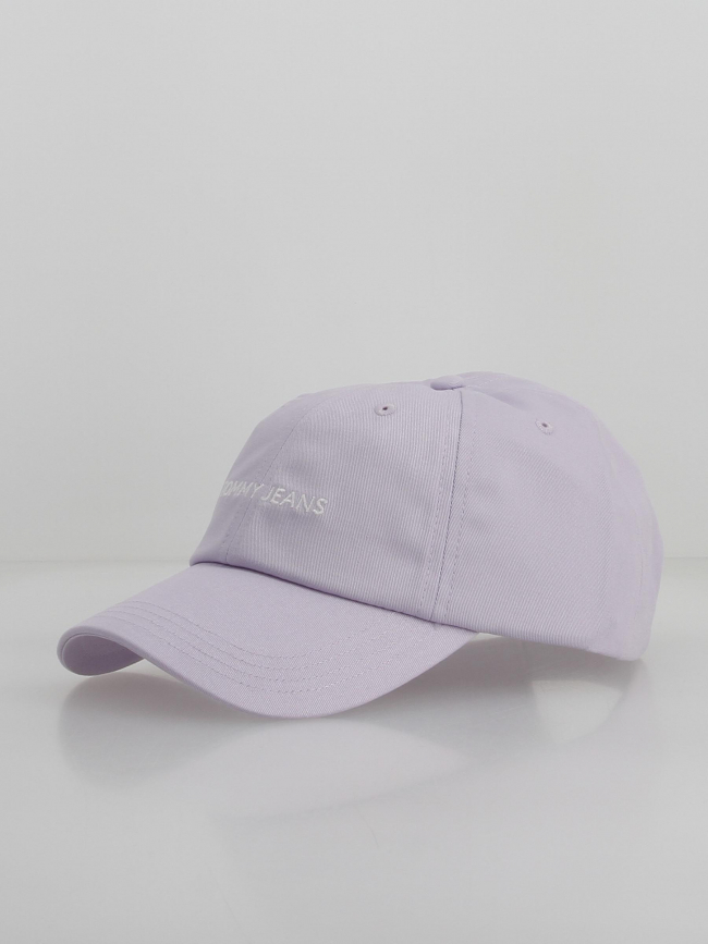 Casquette linear logo violet femme - Tommy Jeans