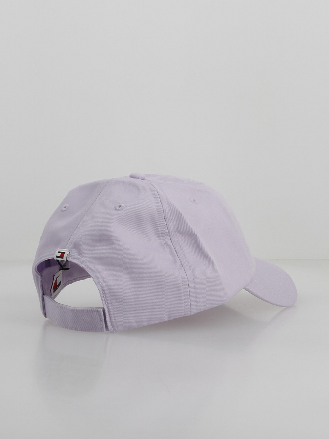 Casquette linear logo violet femme - Tommy Jeans