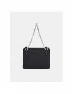 Sac bandoulière re-lock double guset noir femme - Calvin Klein