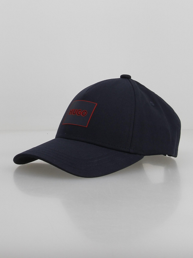 Casquette jude étiquette logo bleu marine - Hugo