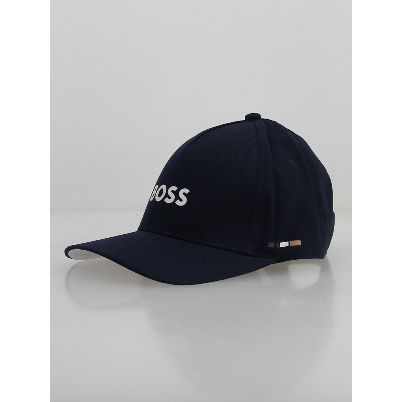 Casquette logo cargot bleu marine enfant - Boss