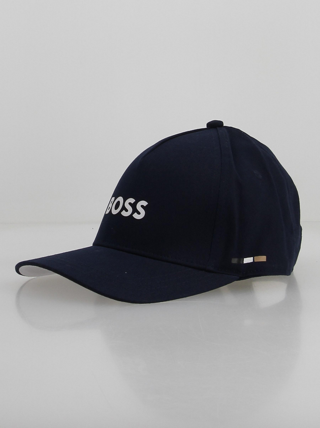 Casquette logo cargot bleu marine enfant - Boss