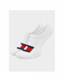 Pack 2 paires de chaussettes footie blanc homme - Tommy Jeans