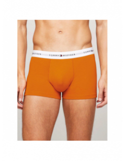 Pack 3 boxers signature vert noir orange homme - Tommy Hilfiger