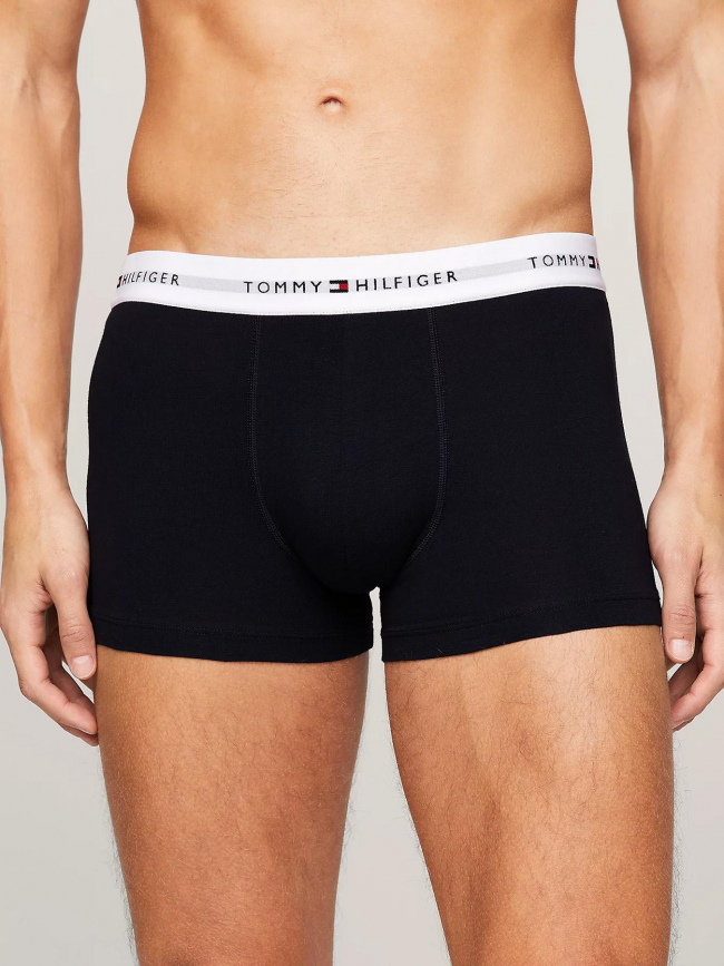 Pack 3 boxers signature vert noir orange homme - Tommy Hilfiger