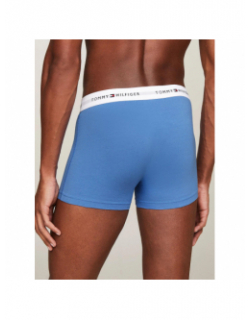 Pack 3 boxers signature blanc bleu vert homme - Tommy Hilfiger