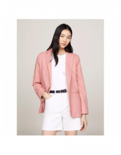 Veste blazer core regular rose femme - Tommy Hilfiger