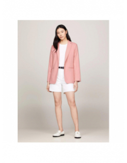 Veste blazer core regular rose femme - Tommy Hilfiger