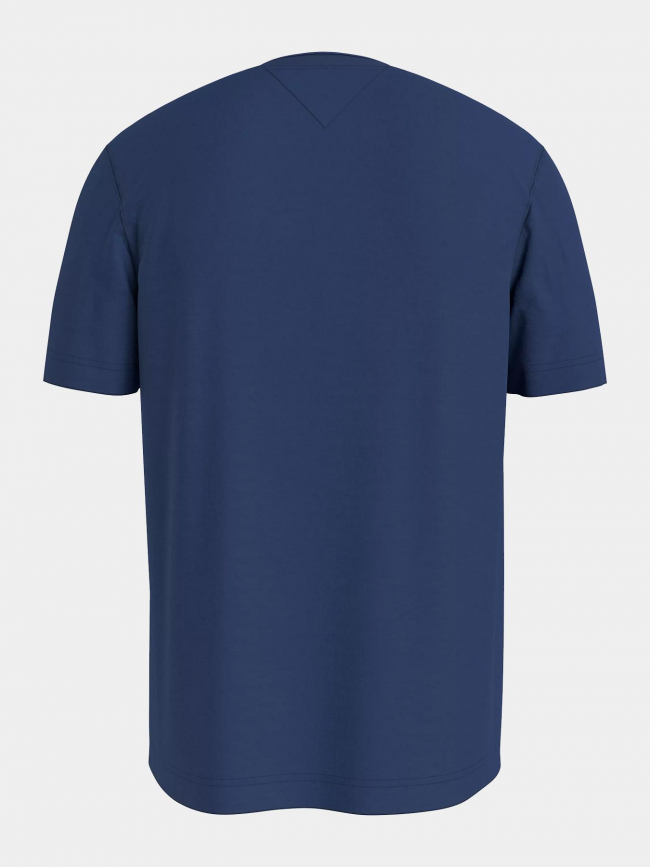 T-shirt slub bleu homme - Tommy Hilfiger