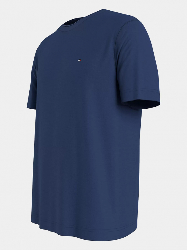 T-shirt slub bleu homme - Tommy Hilfiger