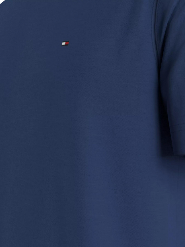 T-shirt slub bleu homme - Tommy Hilfiger