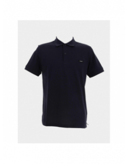 Polo thermo tech pique bleu marine homme - Calvin Klein