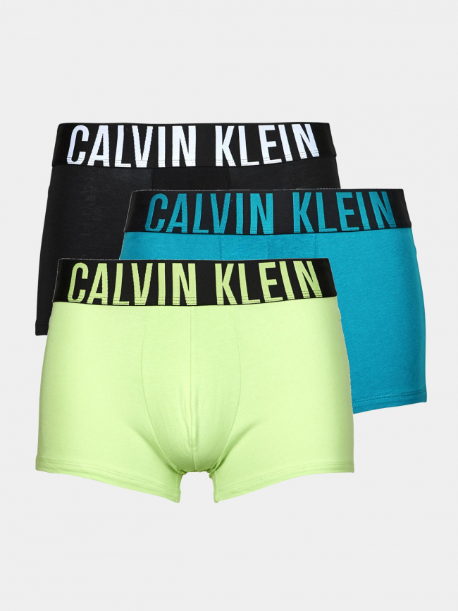 Pack 3 boxers intense power noir bleu homme - Calvin Klein