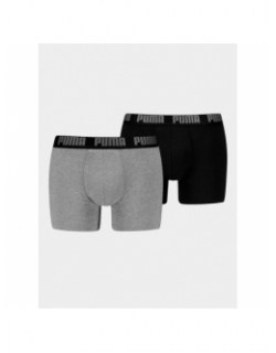 Pack 2 boxers everyday basic gris nois homme - Puma