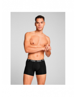 Pack 2 boxers everyday basic gris nois homme - Puma