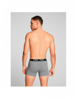 Pack 2 boxers everyday basic gris nois homme - Puma