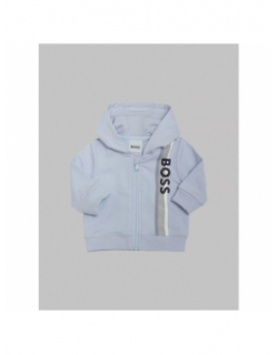 Coffret ensemble t-shirt jogging sweat bleu ciel bébé - Boss