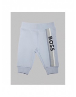 Coffret ensemble t-shirt jogging sweat bleu ciel bébé - Boss