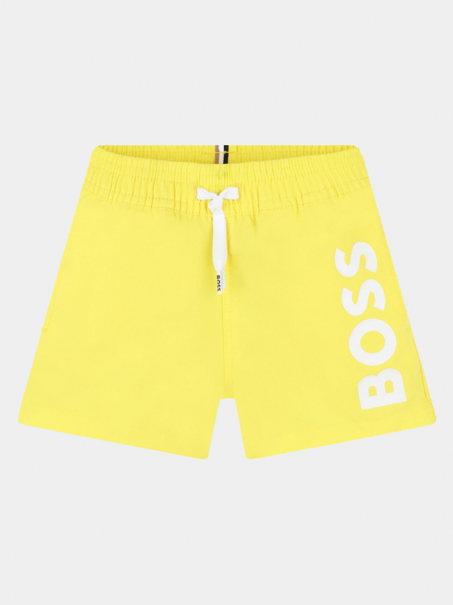 Short de bain surfer firefly jaune bébé - Boss
