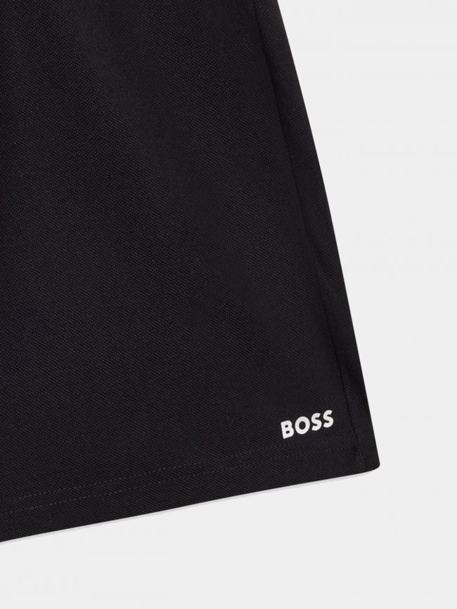 Ensemble polo short 14-16 ans gris noir garçon - Boss