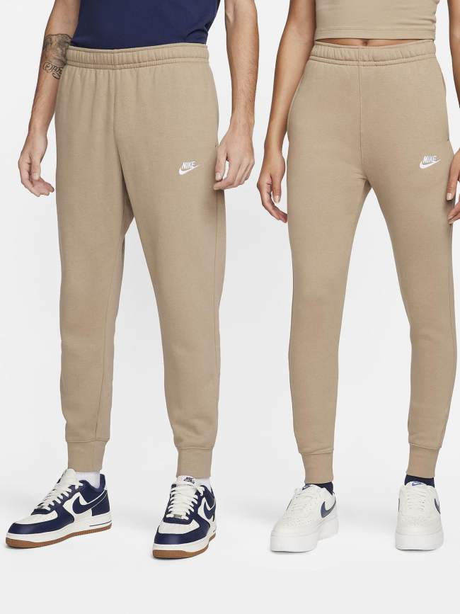 Jogging sportswear club beige kaki - Nike