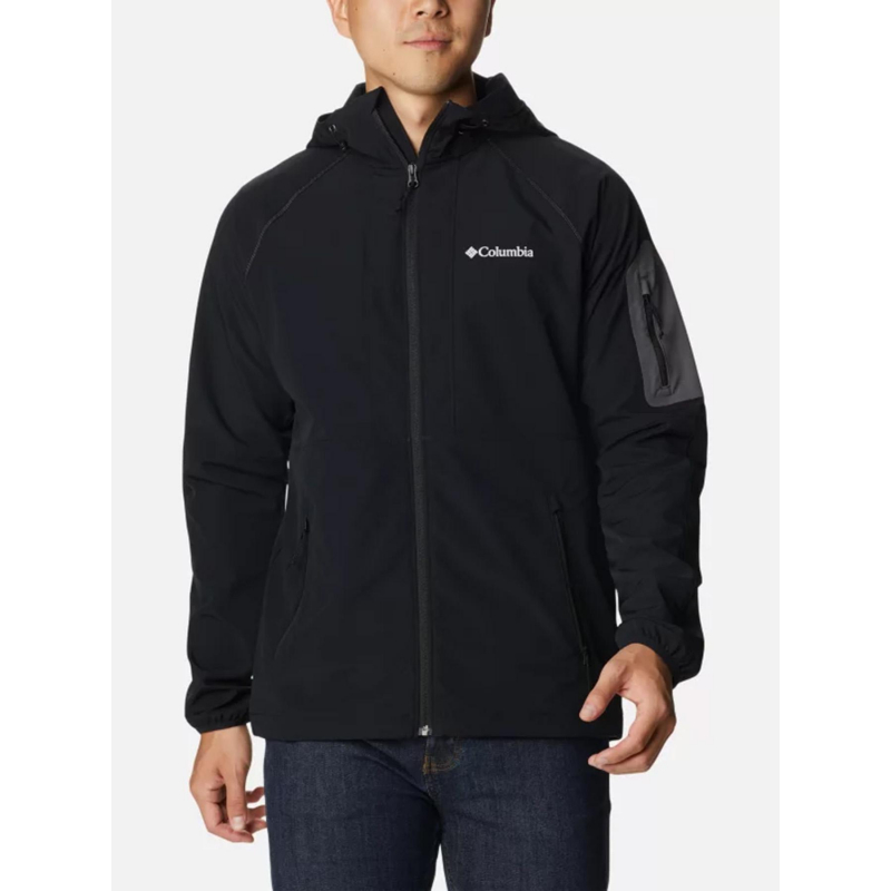 Veste softshell tall heights noir homme - Columbia