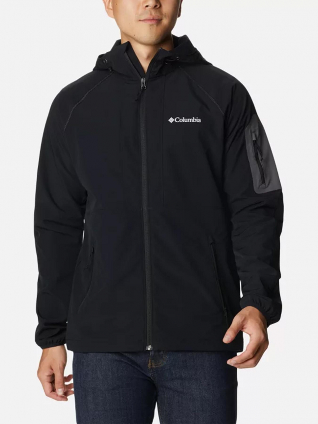 Veste softshell tall heights noir homme - Columbia