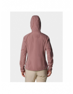 Veste as softshell rose femme - Columbia