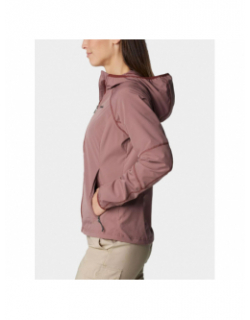 Veste as softshell rose femme - Columbia