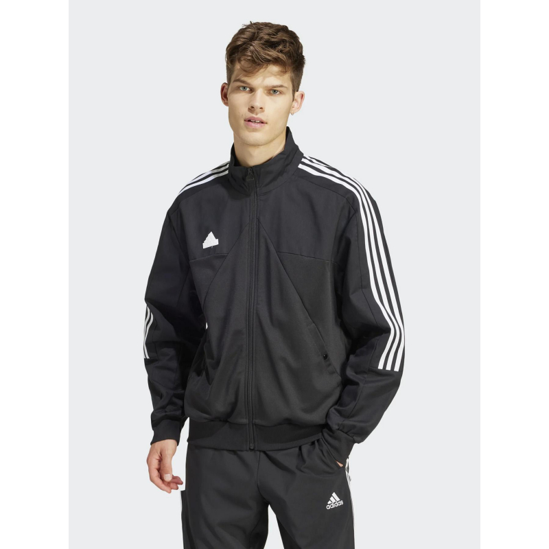 Veste 3 bandes tiro tt q1 noir homme - Adidas