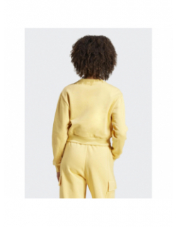 Sweat all szn c jaune femme - Adidas