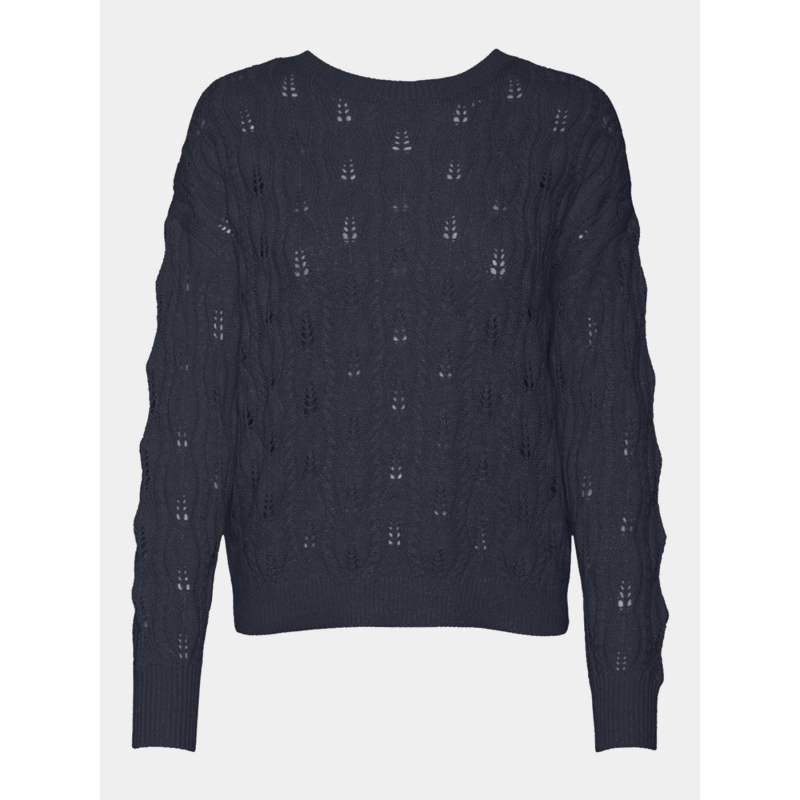 Pull verena avec noeud bleu marine femme - Vero Moda