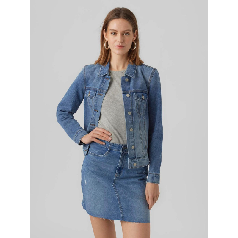 Veste en jean zorica bleu femme - Vero Moda