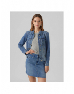 Veste en jean zorica bleu femme - Vero Moda