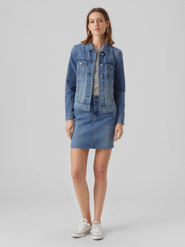 Veste en jean zorica bleu femme - Vero Moda