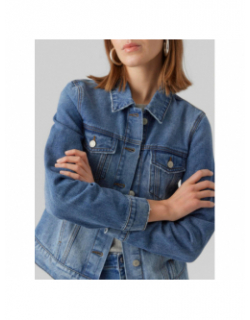 Veste en jean zorica bleu femme - Vero Moda