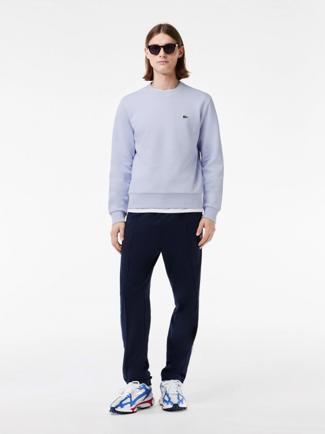 Sweat core solid bleu ciel homme - Lacoste