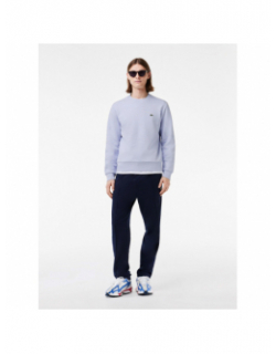 Sweat core solid bleu ciel homme - Lacoste