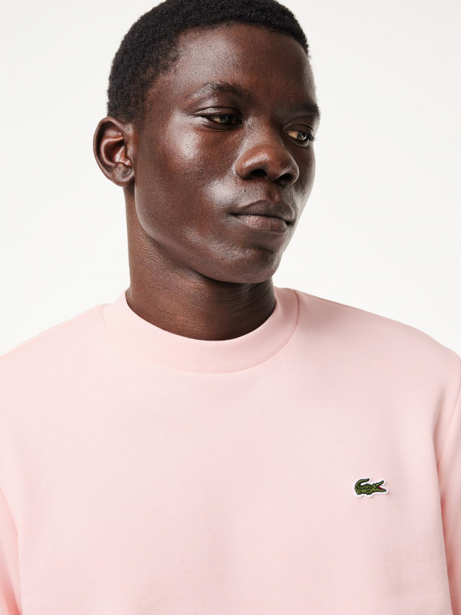 Sweat core solid rose femme - Lacoste