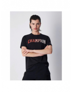 T-shirt crewneck dégradé noir femme - Champion