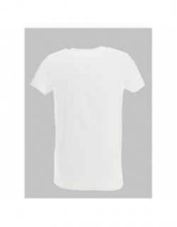 T-shirt col v yazel blanc homme - Deeluxe