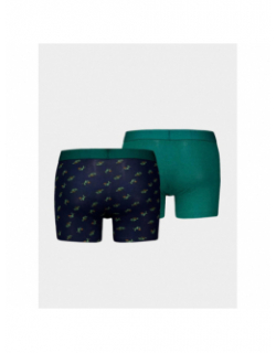 Pack 2 boxers imprimé cactus vert bleu homme - Levi's