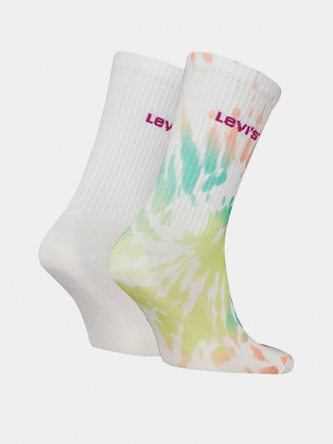 Pack 2 paires de chaussettes summer print blanc - Levi's