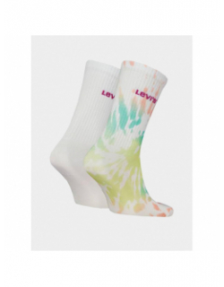 Pack 2 paires de chaussettes summer print blanc - Levi's