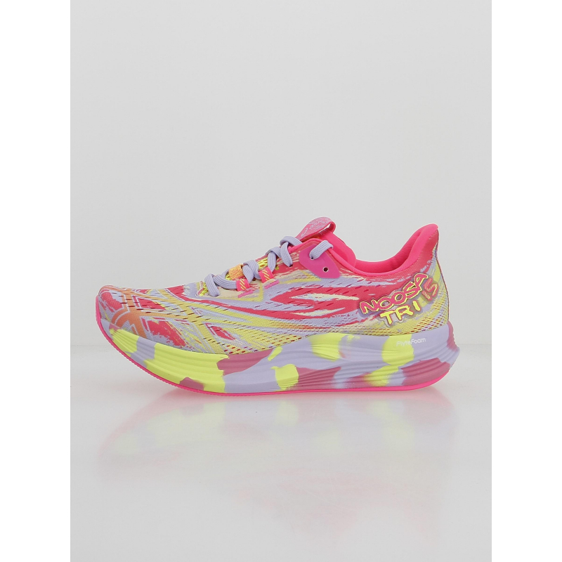 Chaussures de running noosa rose/jaune femme - Asics