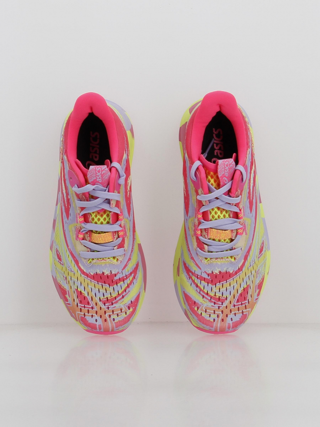 Chaussures de running noosa rose/jaune femme - Asics