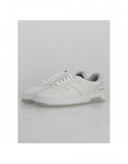 Baskets en cuir blanc homme - Eden Park