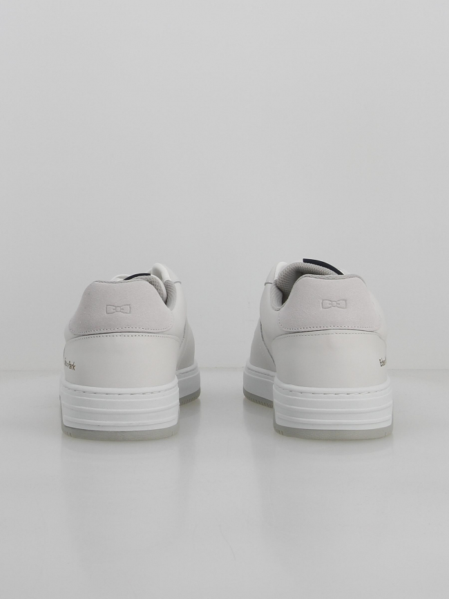 Baskets en cuir blanc homme - Eden Park